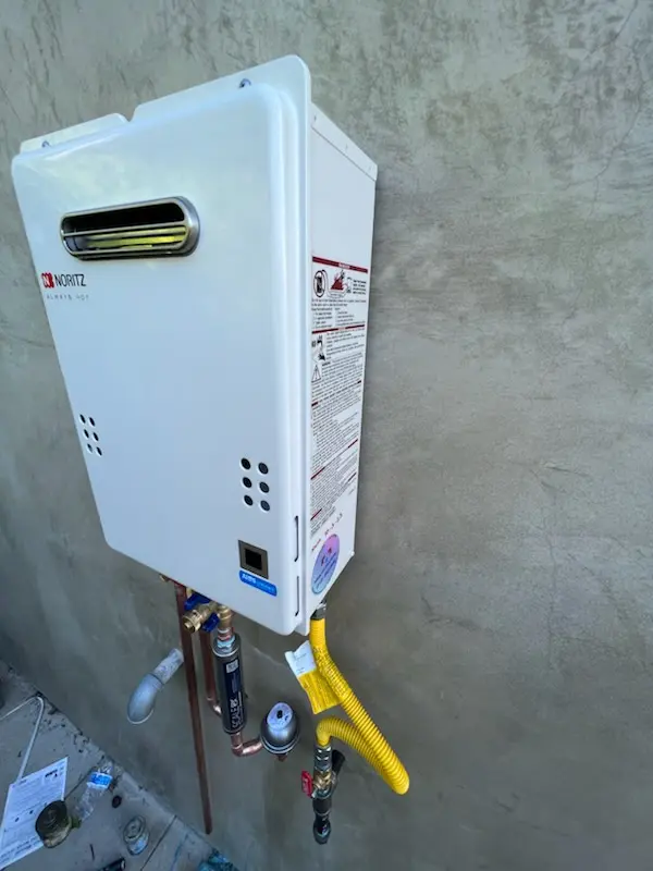 Tankless water heater installation for Attleboro homes